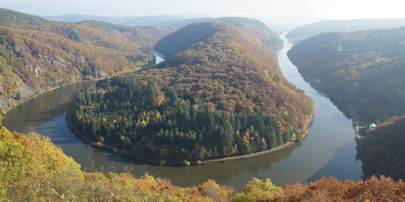 Saarschleife im Saarland